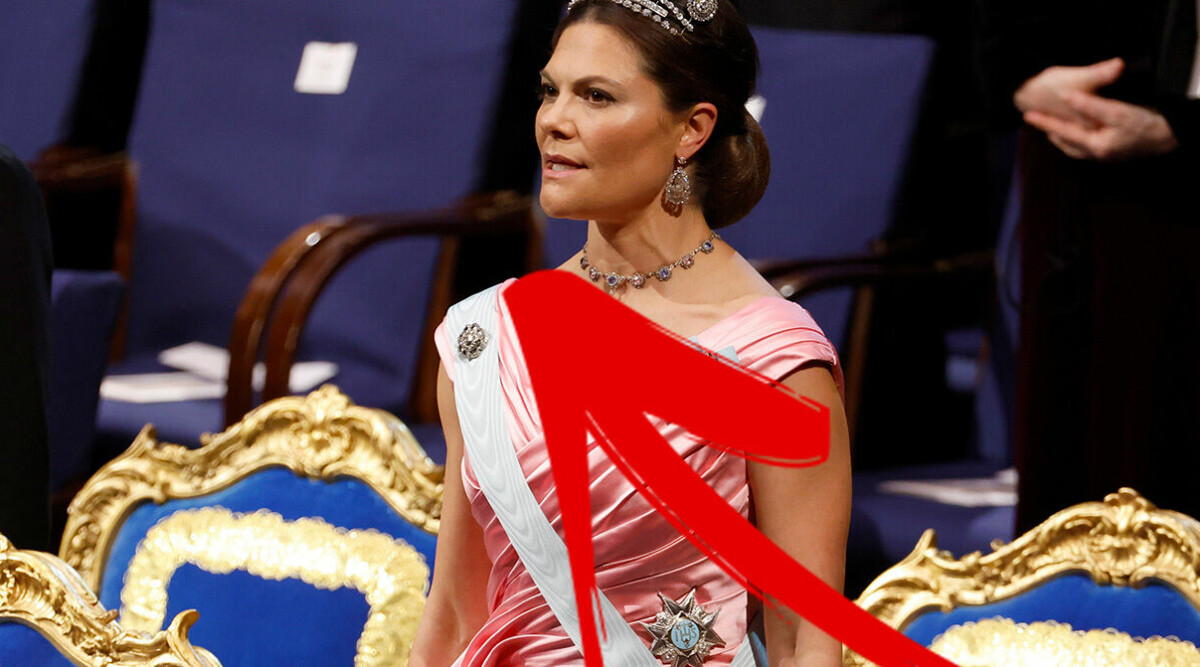 Här är kronprinsessan Victorias klänning på Nobelfesten 2022 – se bilden