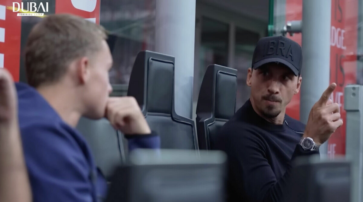 Zlatan om samtalen med sonen på läktaren: ”Inte som sin pappa...”