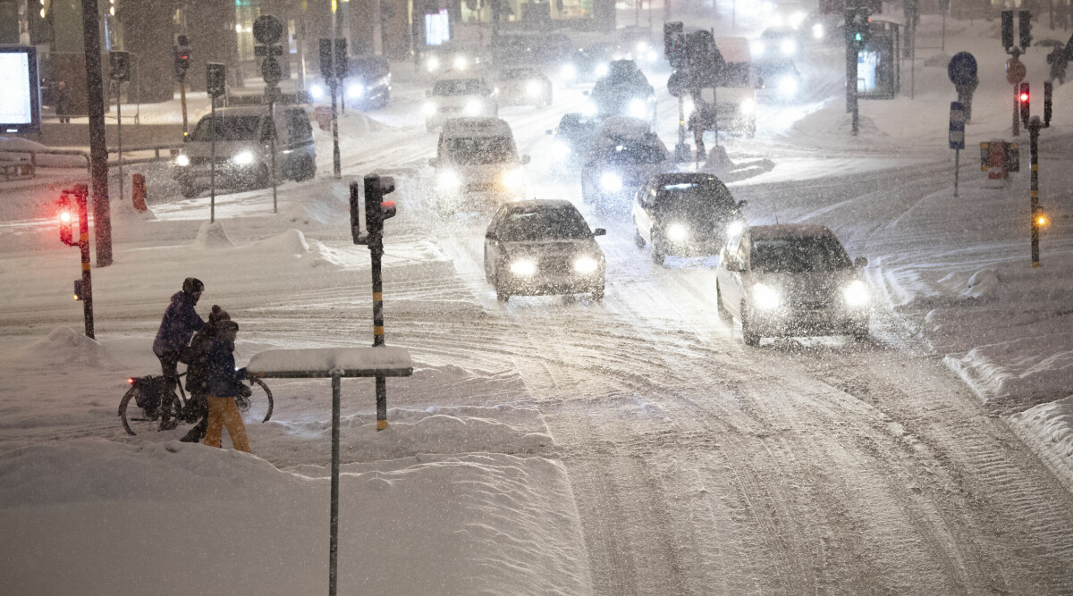 SMHI varnar för ny snösmocka i helgen