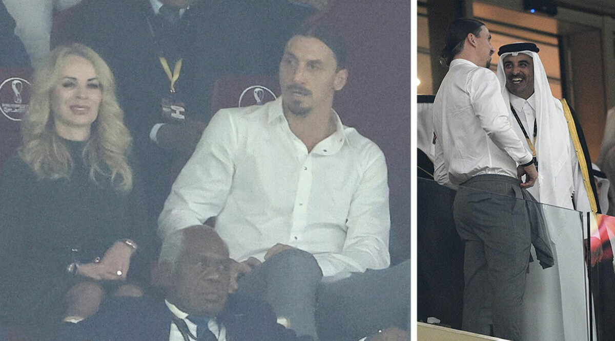 Zlatan och Helena på VM:s vip-läktare med ”fotbollsvärldens mäktigaste”