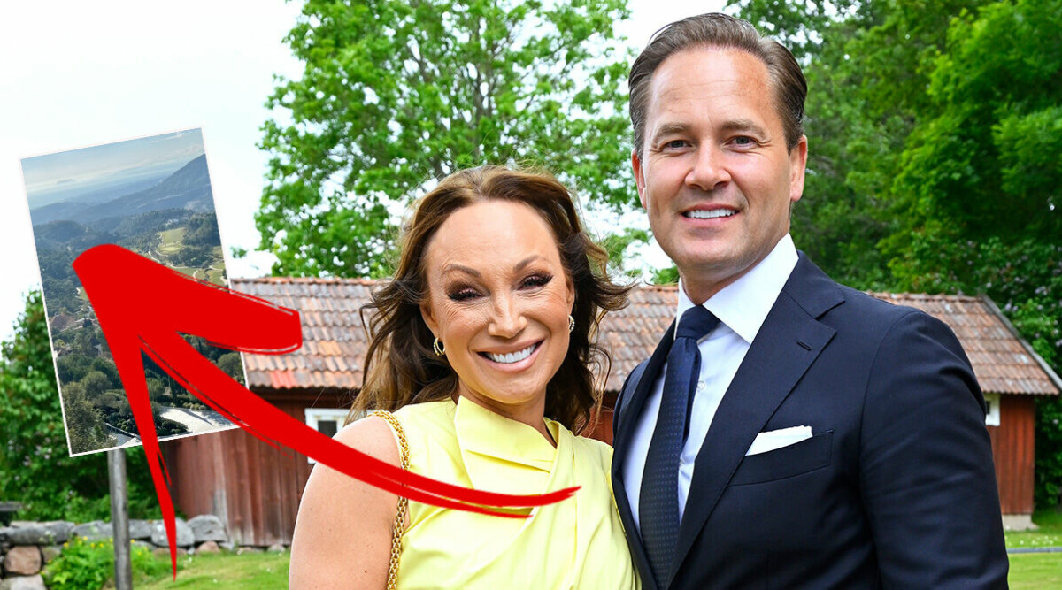 Första bilderna från Charlotte Perrellis och Anders Jensens nya hus