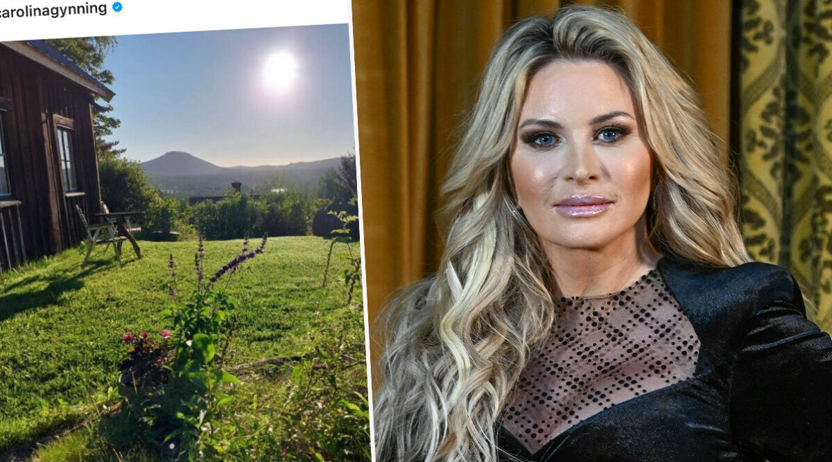 Carolina Gynning har köpt hus i Järvsö – se bilderna inifrån: ”Lycklig”