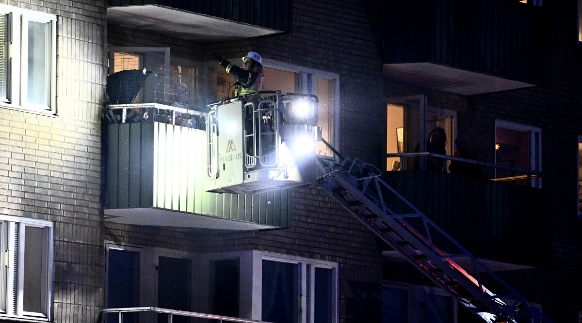 Fem allvarligt skadade i storbrand – två skadade ska vara barn