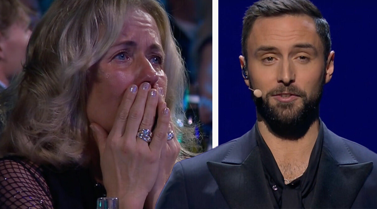 Bianca Salming rörd till tårar efter vackra hyllningen till Börje