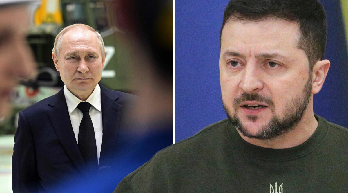 Zelenskyj osäker om Putin fortfarande lever: ”Vet inte vem...”