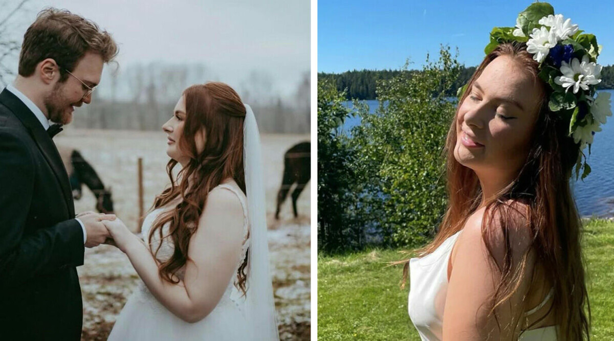 Elin, 22, död i cancer – hann precis gifta sig med sitt livs kärlek