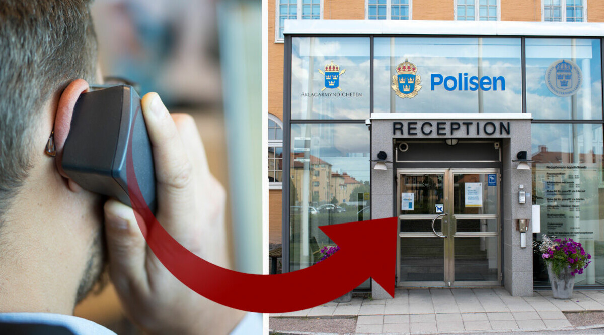 44 procent kommer inte fram till polisen – ger upp eller kopplas bort