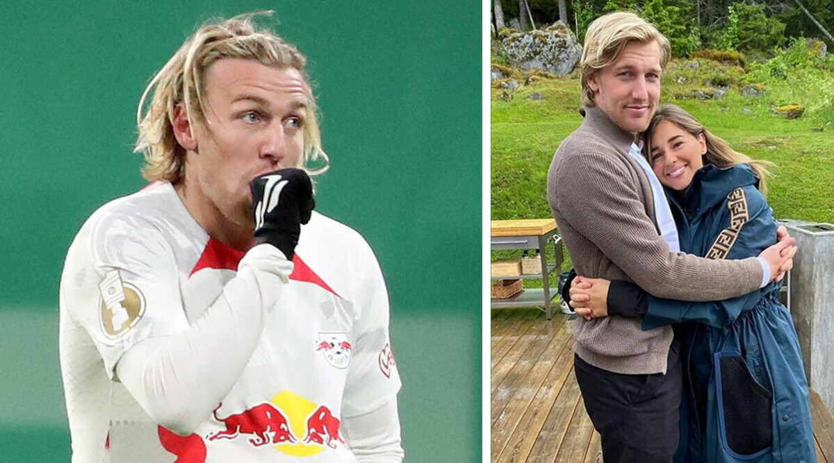 Emil Forsberg avslöjar babylyckan med sin målgest: ”Vi ses i...”