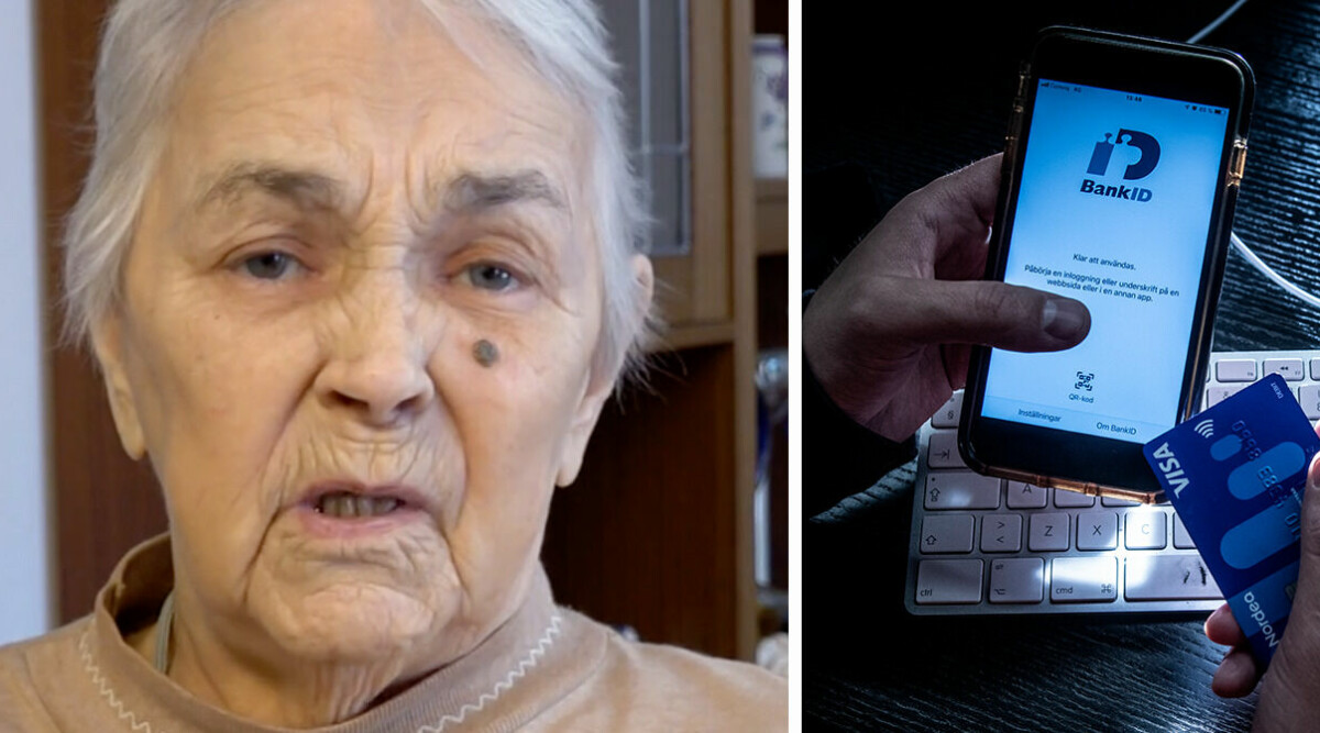 Bedragare lurade blinda Leila, 91, på tusentals kronor: ”Jag skäms”