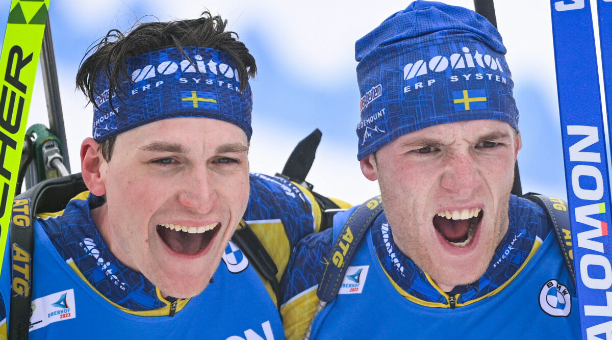 Svensk jättesuccé i VM – guld och silver