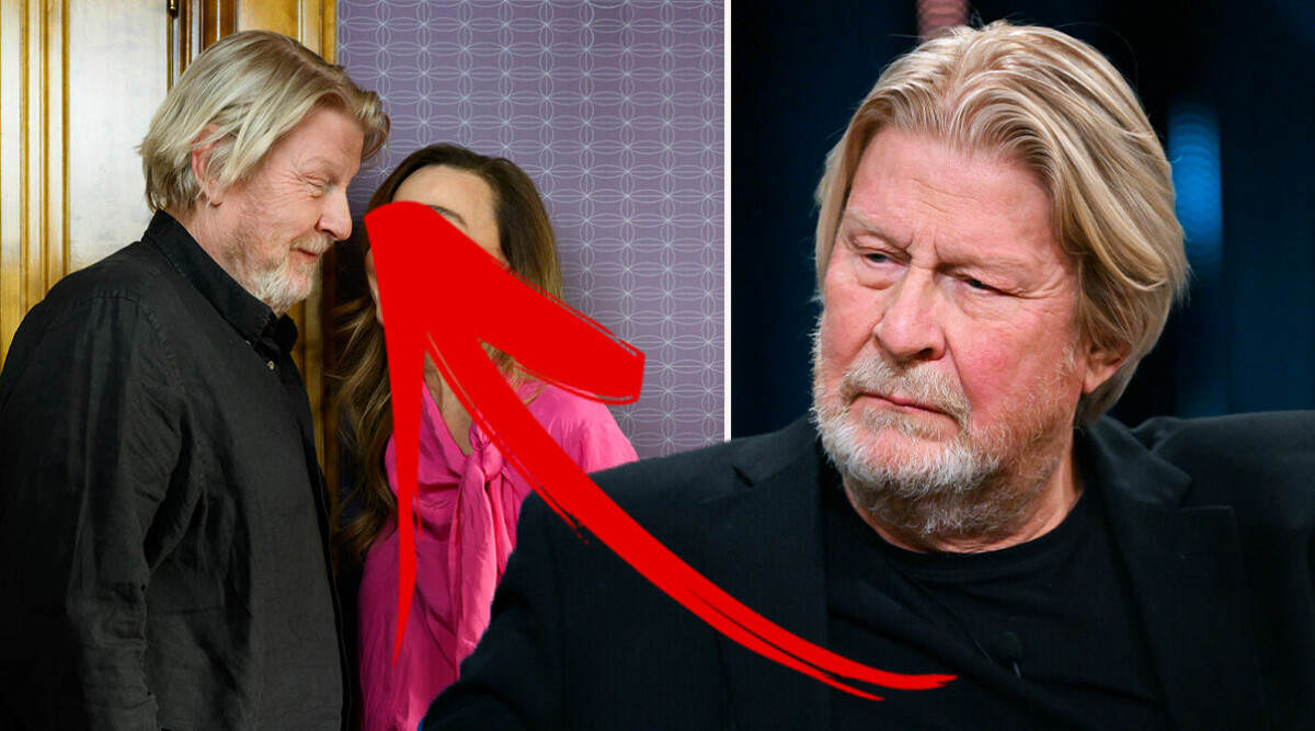Rolf Lassgårds kyss med kändiskvinnan – nu kommer det fram