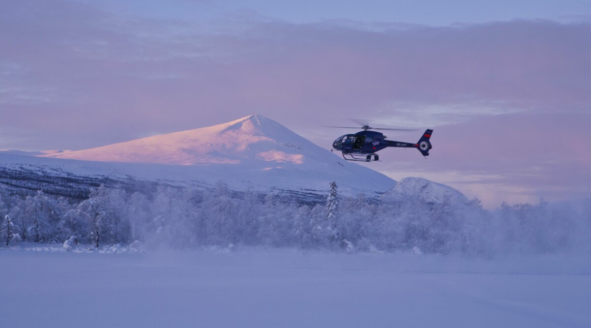 Lavin i Abisko – ingen misstänks ha varit i området