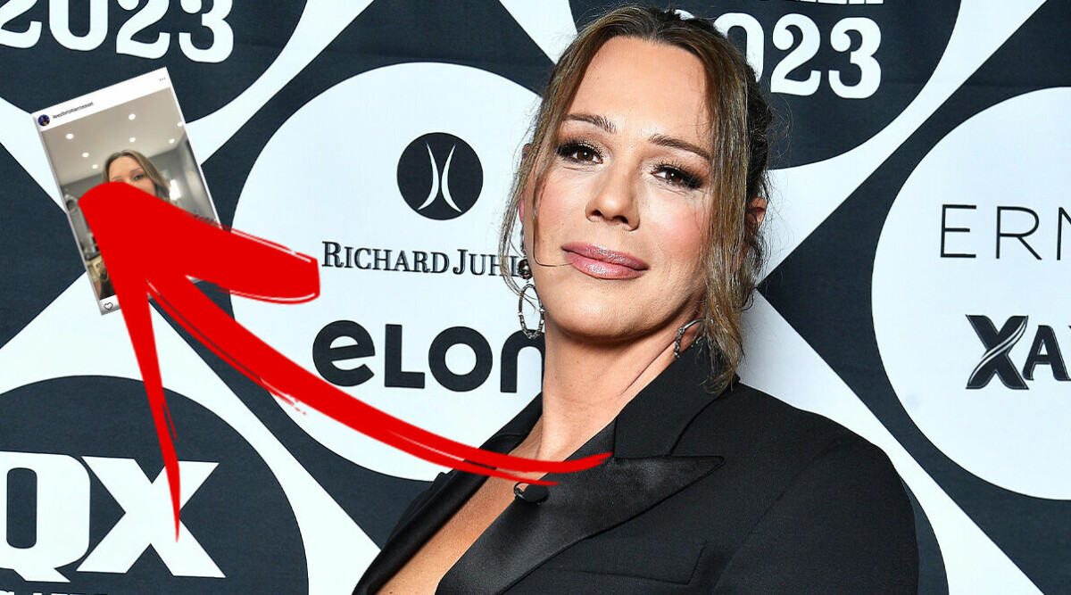 Lee Christiernsson visar upp nya skönhetsförvandlingen