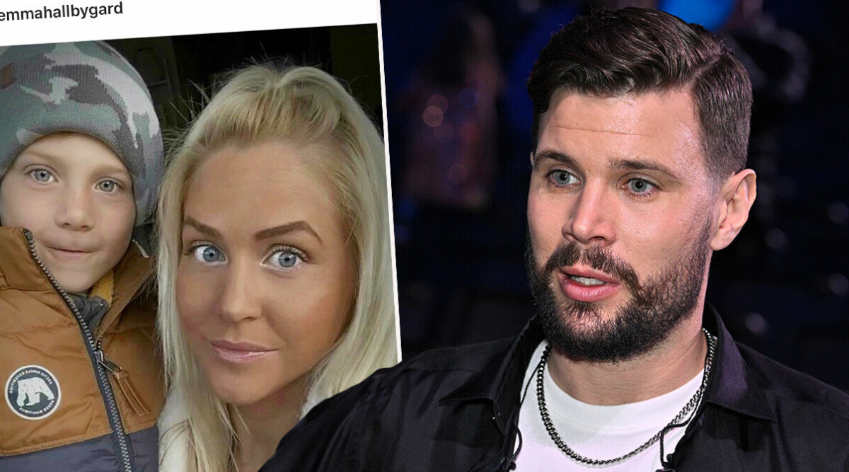 Robin Bengtsson visar upp familjelyckan med Sigrid – exet Emmas drag