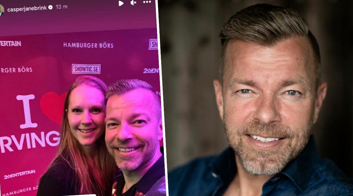 Casper Janebrink visar upp lyckan med Therese – bilden avslöjar: ”Roligt”