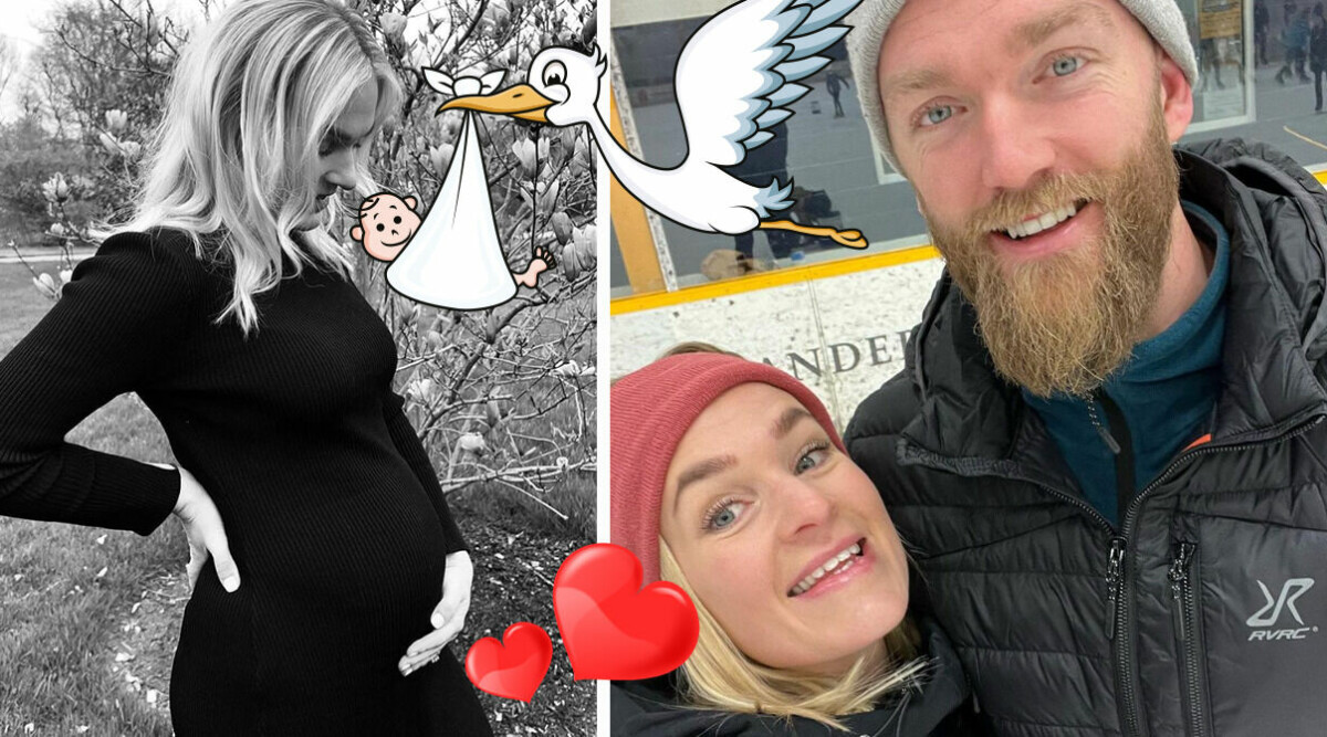 Svenska stjärnparet Mattias Ekholm och Ida Björnstad väntar barn igen