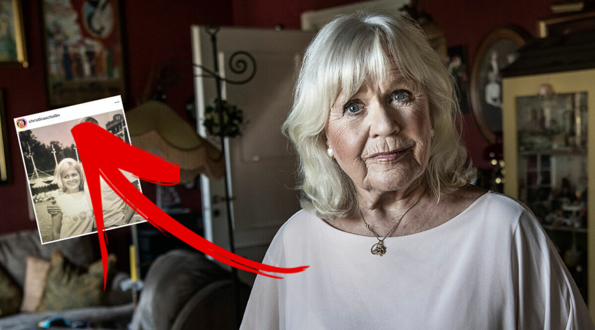 Christina Schollin bryter tystnaden om sorgen – bilden med brodern Kaj