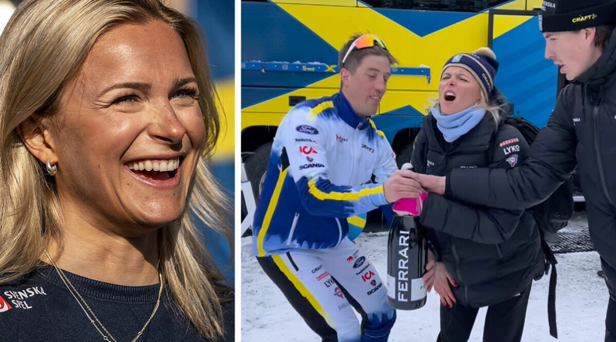 Frida Karlsson om galna festkvällen med lagkompisarna: ”Helt sjukt”