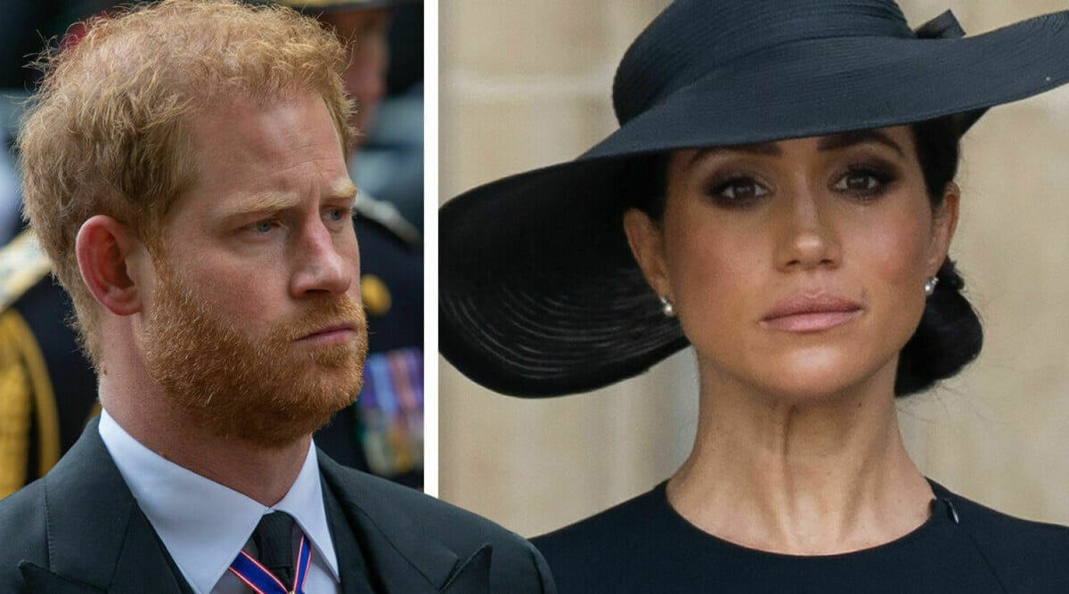 Prins Harry lämnar Meghan Markle – för kung Charles kröning