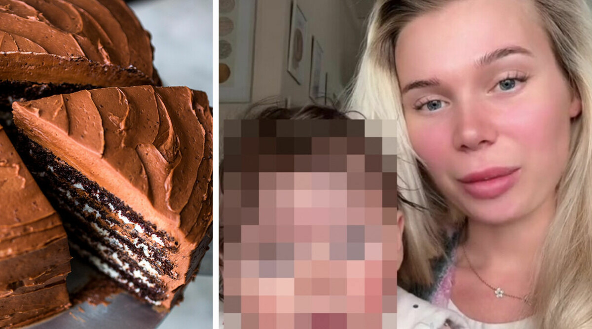 Matade 4 månader gamla dottern med chokladtårta – mamman Katie rasar