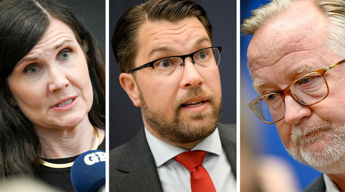 Partiledarnas gemensamma känga till Jimmie Åkesson: ”Homofobt dravel”