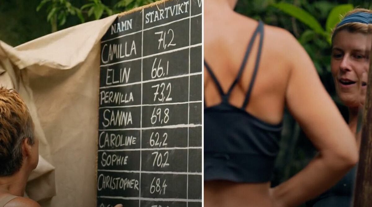 Kritiken mot viktmomentet i Robinson – nu svarar deltagarna