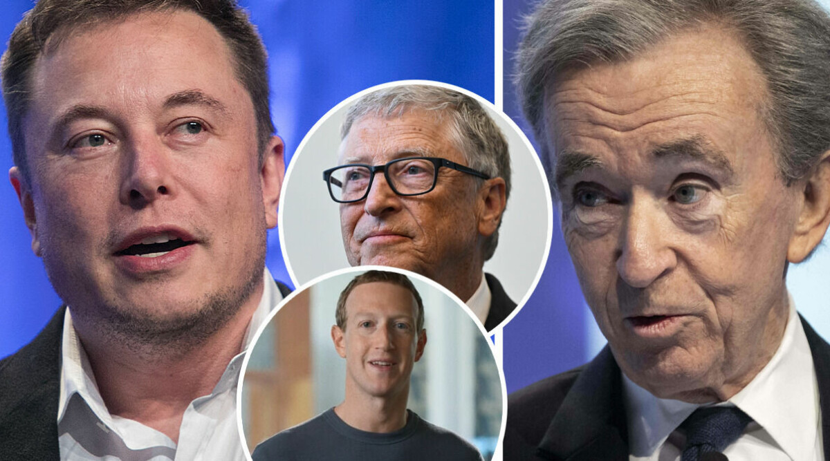 Elon Musk är rikast i världen – återtar förstaplatsen från Arnault