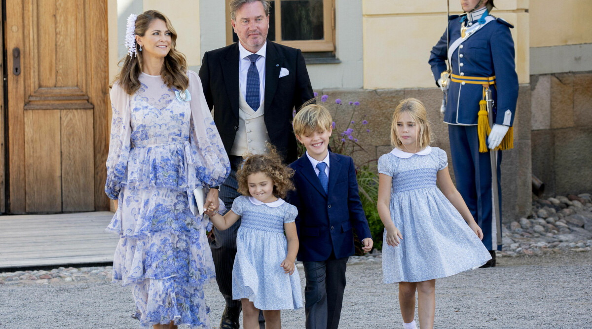 Prinsessan Madeleine och familjens nationaldagsfirande – bilden visar