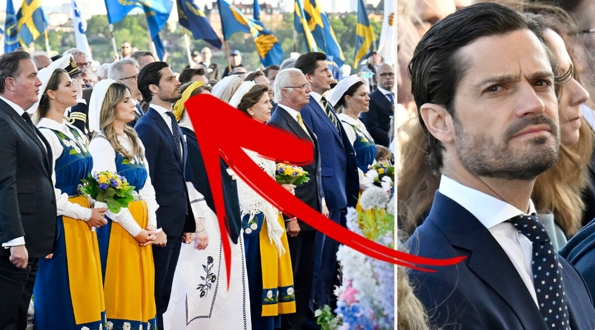 Hon är kvinnan bredvid prins Carl Philip under nationaldagsfirandet