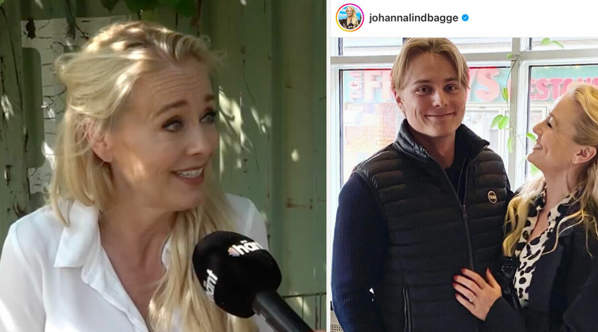 Johanna Lind Bagges relation till sonen – avslöjar hans relationstatus