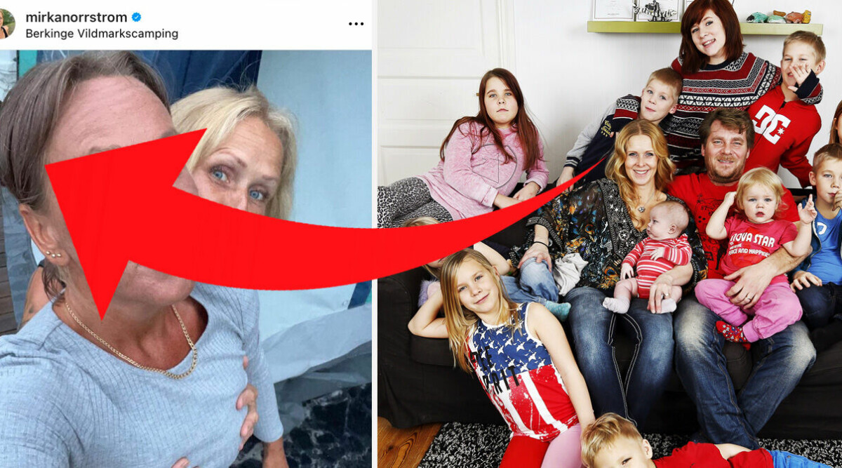 Följarnas starka reaktioner efter Mirka Norrströms nya bild: ”Vackert par”