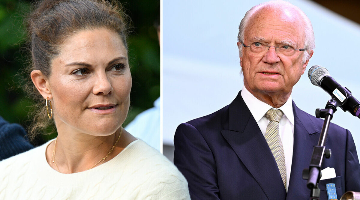 Här tillrättavisar kronprinsessan Victoria kungen – förvirringen inför alla