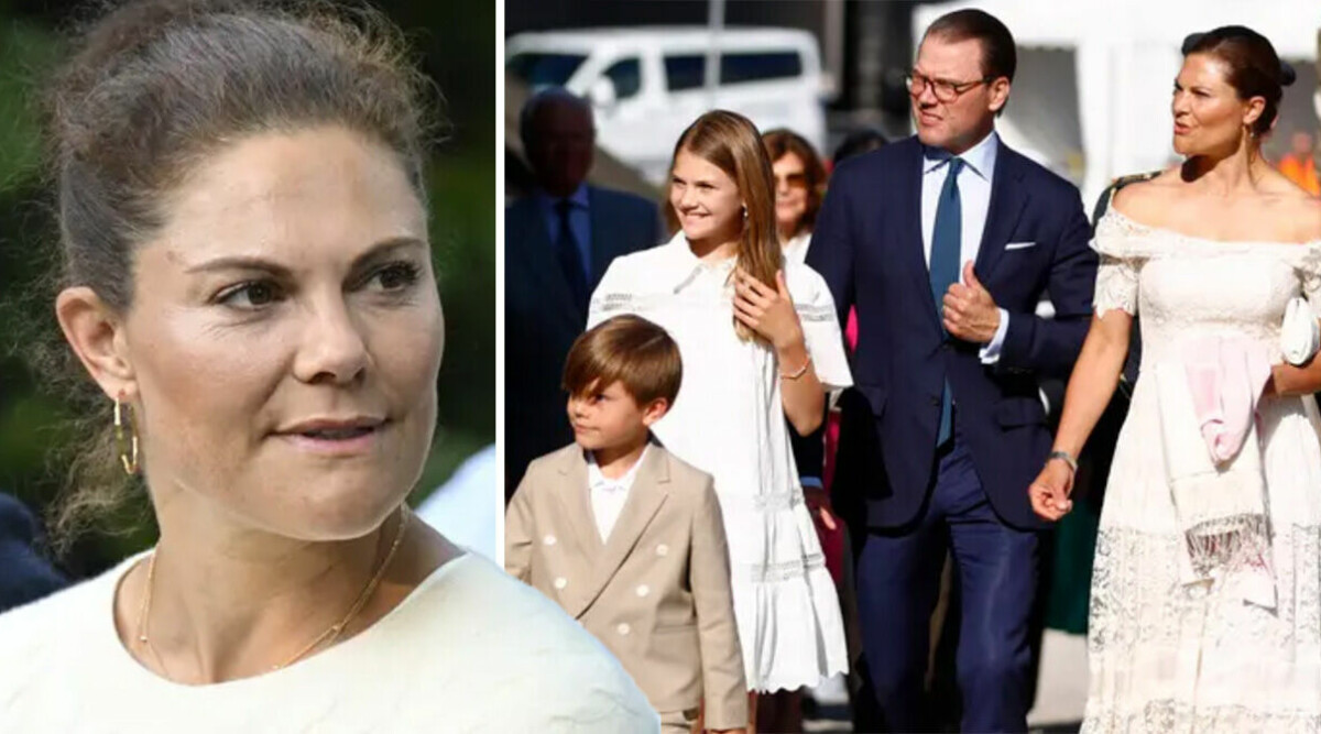 Kronprinsessan Victoria tvingas avbryta semestern med familjen