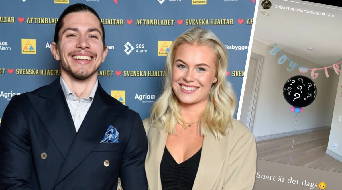 Bachelor-paret Ida och Sebastian ska få en pojke