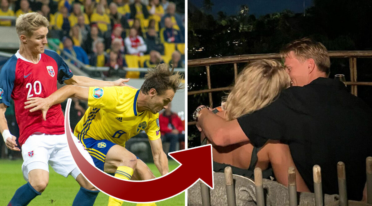 Martin Ödegaard visar upp romansen med Let’s dance-profilen: ”Jobbigt”