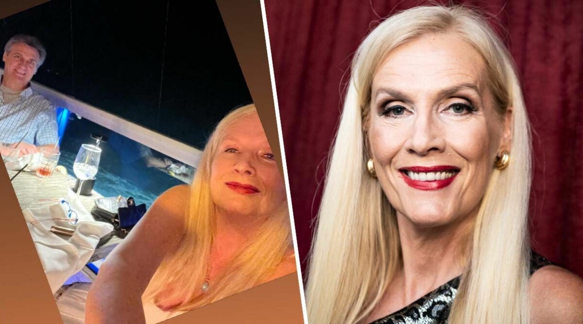 Gunilla Persson visar upp lyckan – nya bilden bekräftar: ”Han är amerikan”