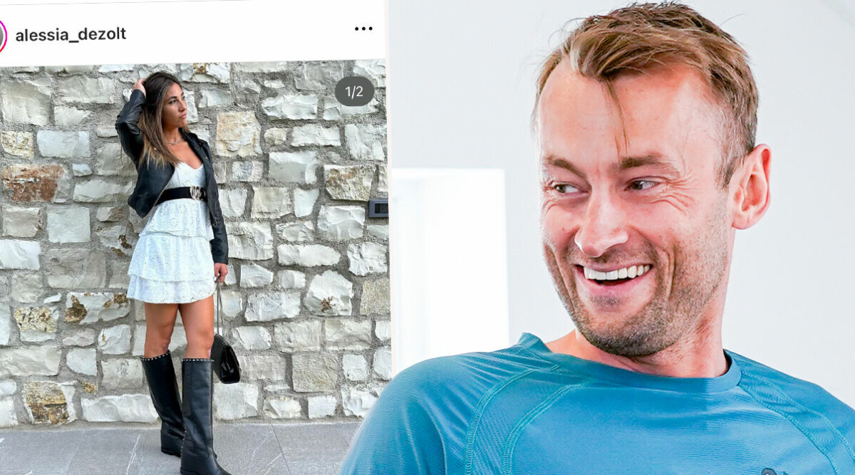 Petter Northug bekräftar lyckan med italienska modellen Alessia de Zolt