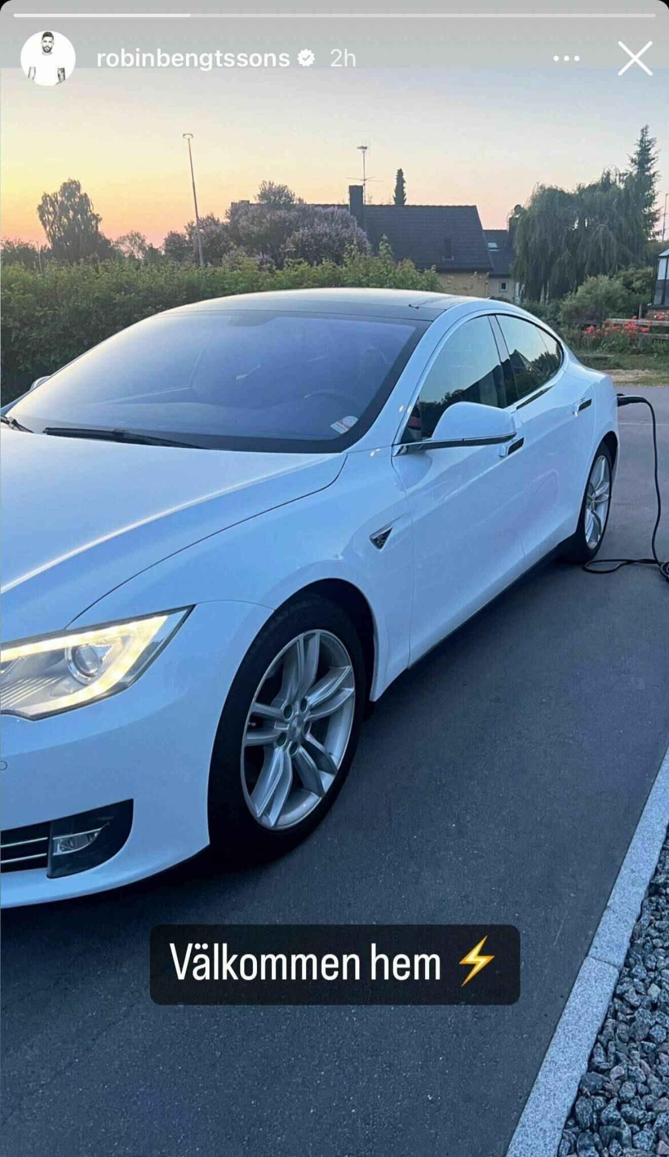 Robin Bengtssons nya Tesla