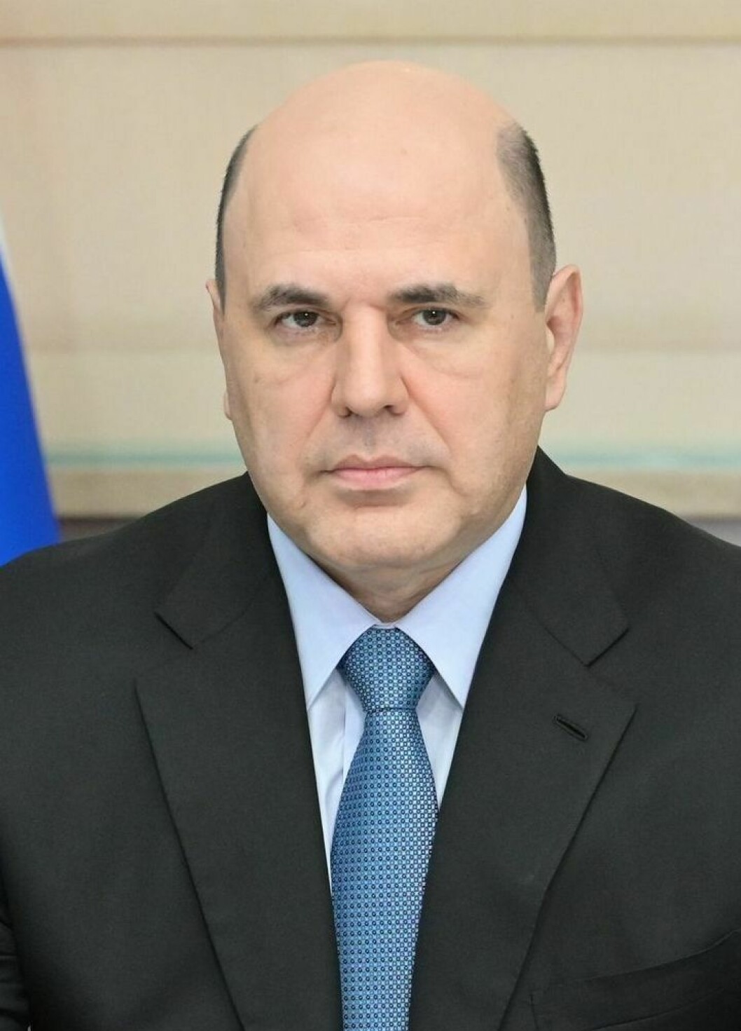 Michail Misjustin, 56, tros vara Putins efterträdare.