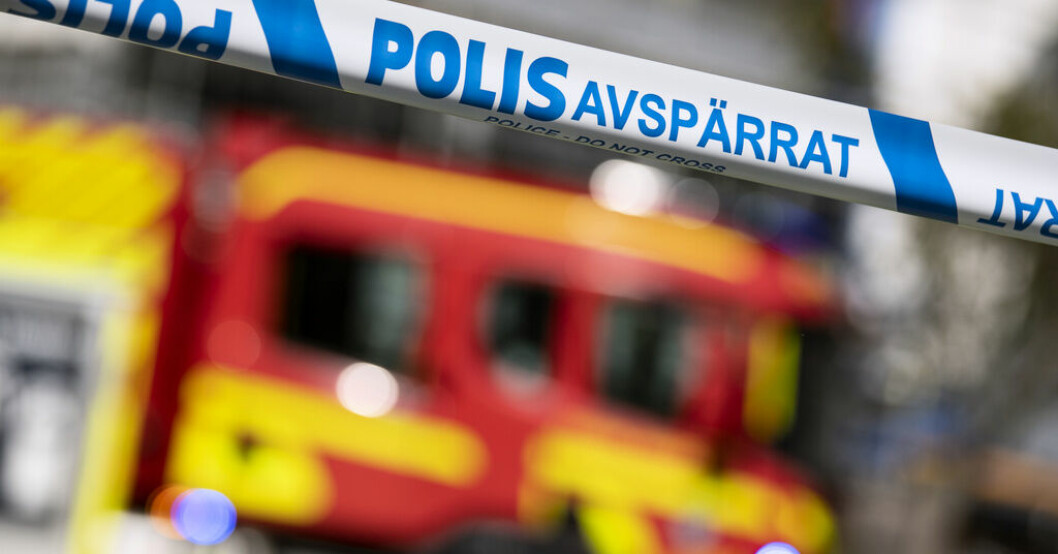 Polisavspärrning.