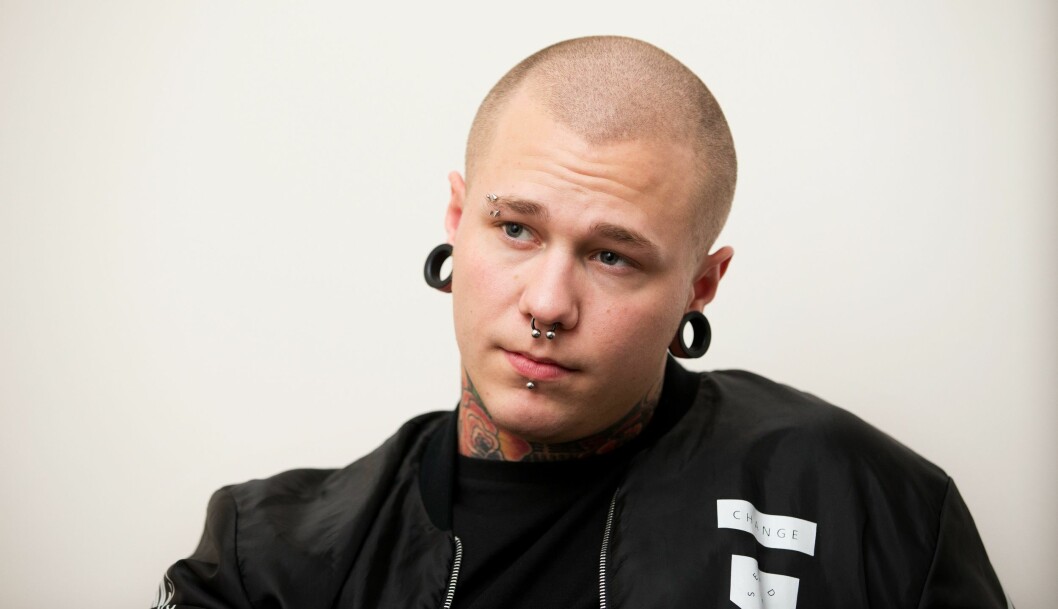Linus har erkänt cannabisbruk. Foto: IBL Linus har erkänt cannabisbruk. Foto: IBL