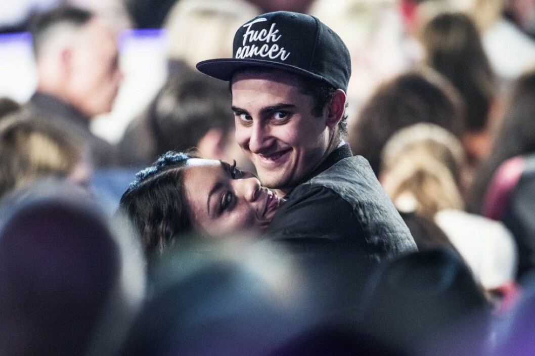 Mollie tillsammans med pojkvännen Adrian Selmani. Foto: IBL