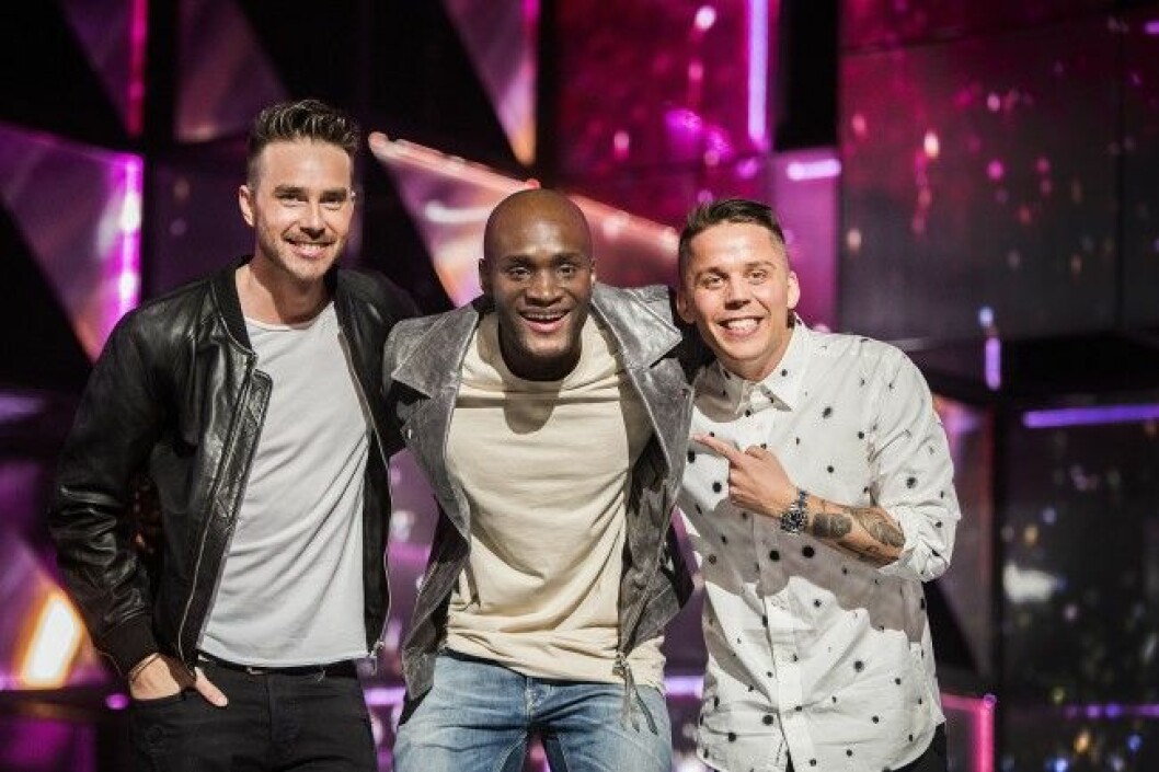 “Albin & Mattias” möter “Boris René” i en duell. Fr.v. Mattias Andreasson, Boris Lumbana, Albin Johnsén Melodifestivalen 2016, Andra chansen i Halmstad "Albin & Mattias" möter "Boris René" i en duell. Fr.v. Mattias Andreasson, Boris Lumbana, Albin Johnsén Melodifestivalen 2016, Andra chansen i Halmstad 2016-03-03 (c) WIXTRÖM PETER / Aftonbladet / IBL Bildbyrå * * * EXPRESSEN OUT * * * AFTONBLADET / 85326