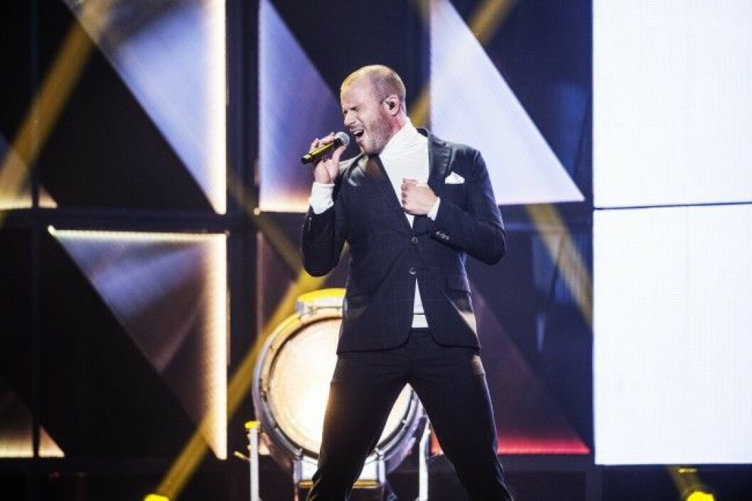 Martin Stenmarck kommer ge allt ikväll framför kamerorna. Martin Stenmarck Melodifestivalen 2016, deltävling 4 i Gävle, repetitioner 2016-02-26 (c) LORENTZ-ALLARD ROBIN / Aftonbladet / IBL Bildbyrå * * * EXPRESSEN OUT * * * AFTONBLADET / 85392