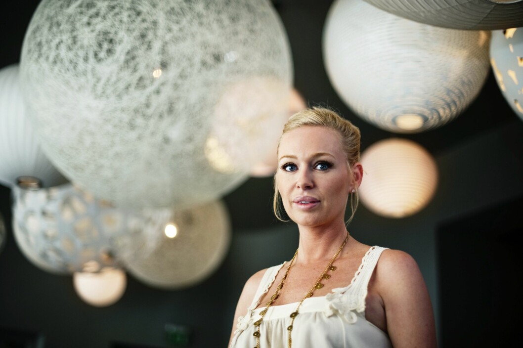 Isabel Adrian stod väldigt nära sin far. Foto: IBL