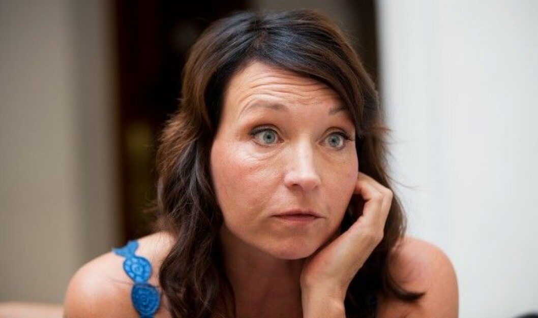Martina Haag blev ursinnig när hon förstod hur allt låg till. Foto: IBL Martina Haag blev ursinnig när hon förstod hur allt låg till. Foto: IBL