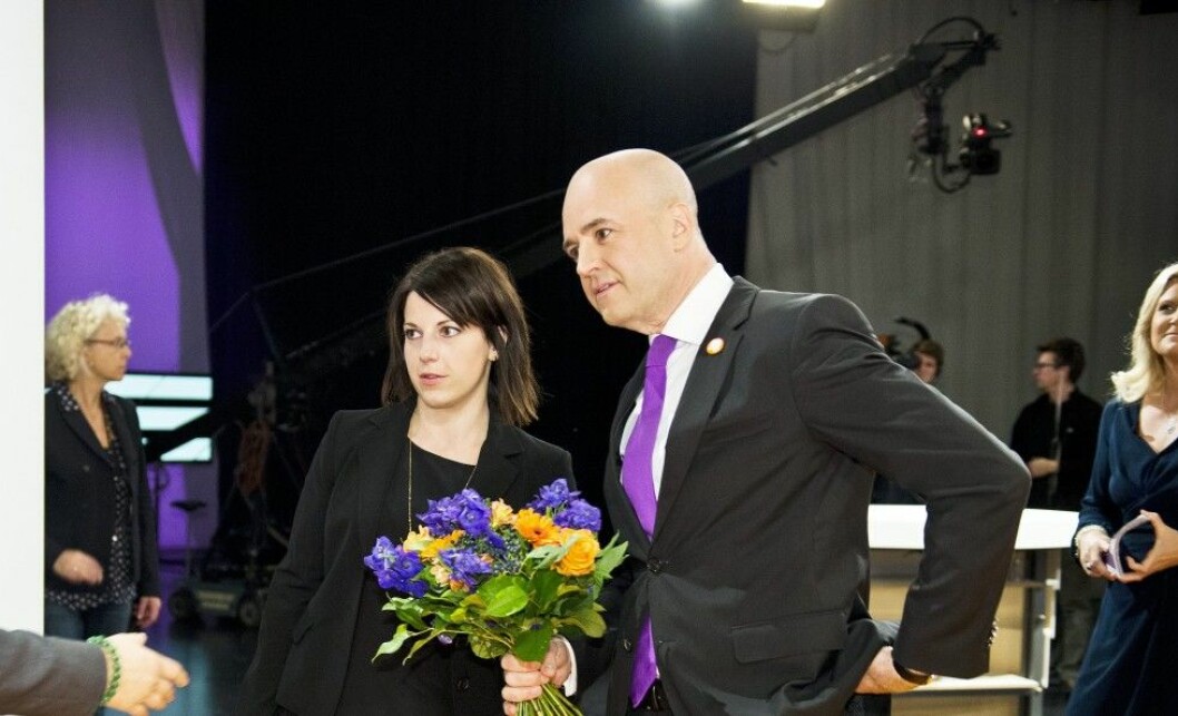 Häntbloggen avslöjade relationen redan i februari. Kort därefter bekräftade han att de är ett par. Foto: IBL Häntbloggen avslöjade relationen redan i februari. Kort därefter bekräftade han att de är ett par. Foto: IBL