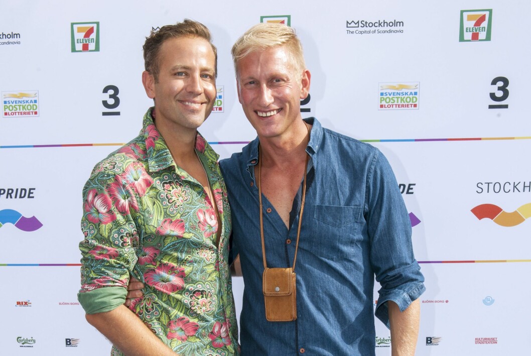 Ola med pojkvännen Fredrik. Foto: IBL Ola med pojkvännen Fredrik. Foto: IBL