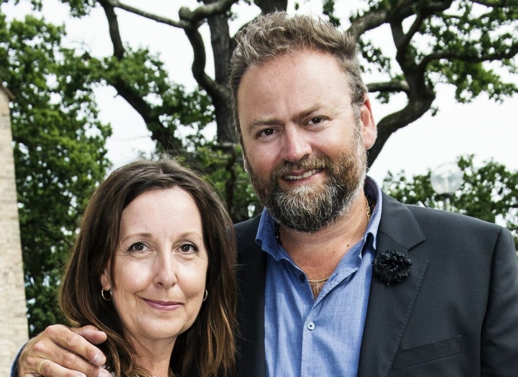 Adam och Anette Alsing är fortfarande lika kära nu som då. Foto: IBL Adam och Anette Alsing är fortfarande lika kära nu som då. Foto: IBL