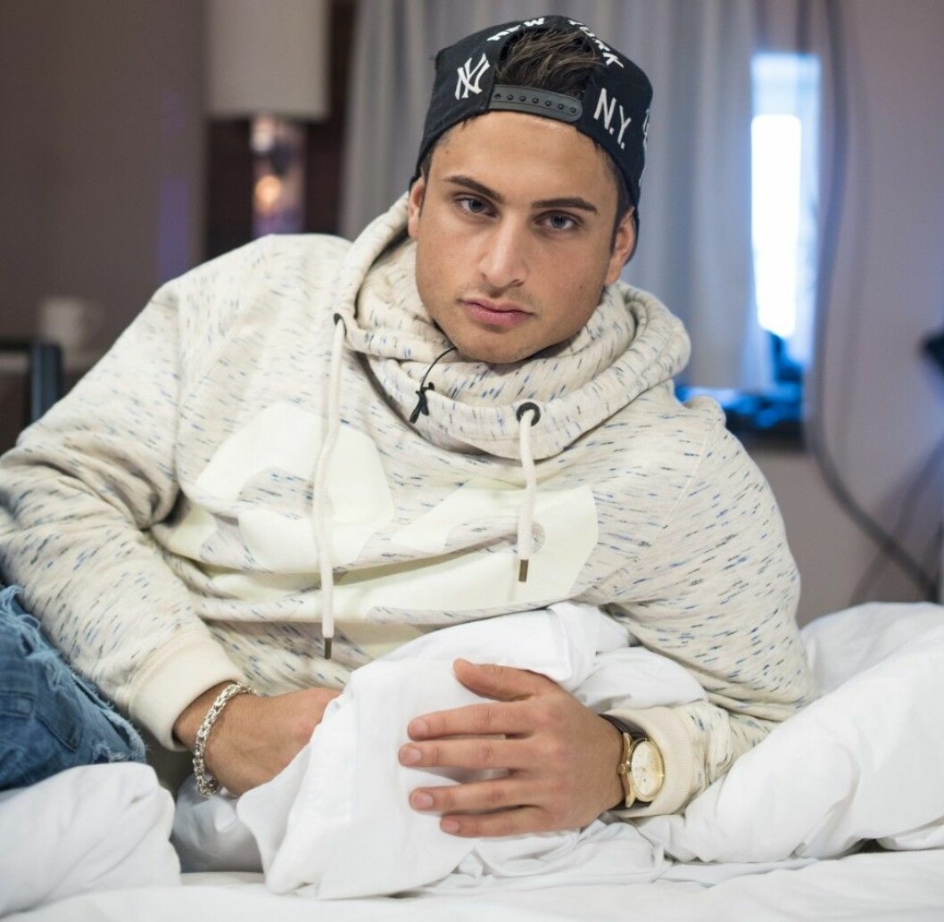 Samir gillar hårda tag. Foto IBL